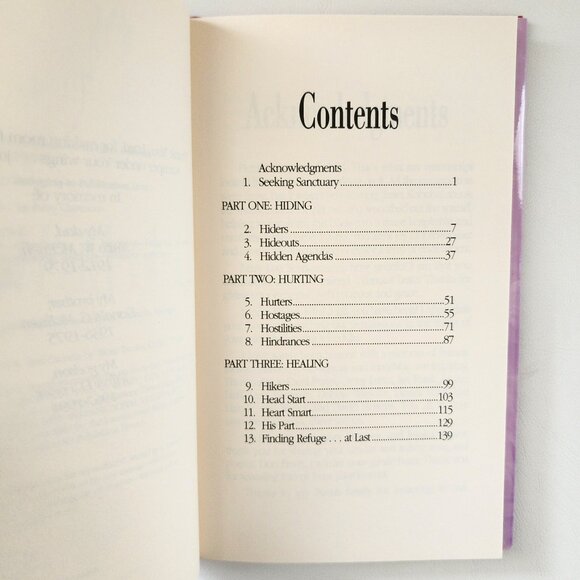 Under His Wings: and other places of refuge by Patsy Clairmont 1994 HC - Picture 3 of 9